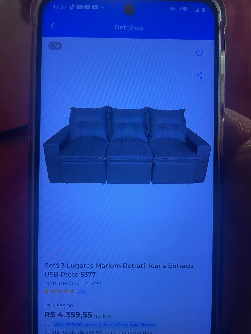 Vende-se sofá retrátil  - Foto 5