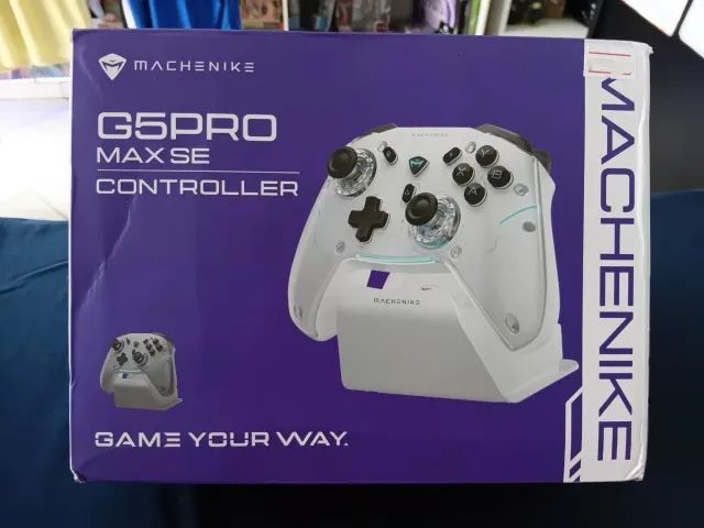 Controle Machenike G5 Pro Max Se C/ Base - Black Gradient Cor Cinza - Foto 2