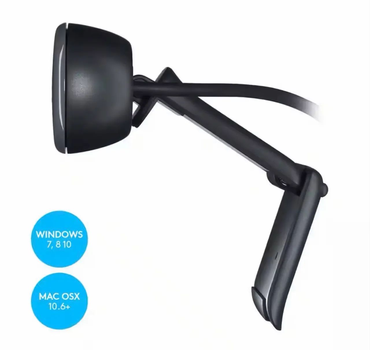 Câmera Logitech C270 720p NOVO! Excelente qualidade de vídeo.  - Foto 4