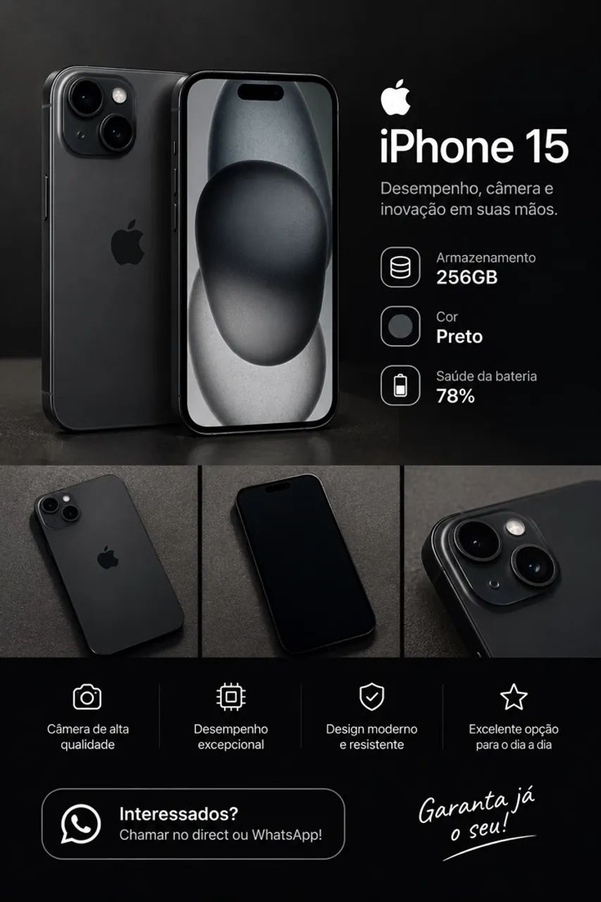 iphone 15 256GB