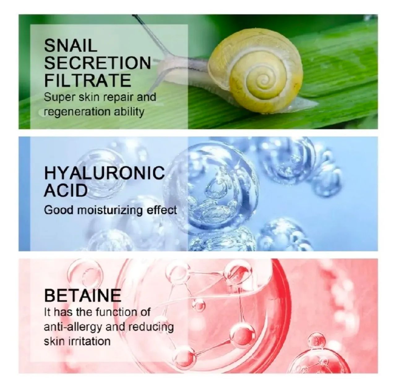 Tipo Cosrx Snail 92 All In One Cream Ouhoe Hydrapore Noite/dia - Foto 4