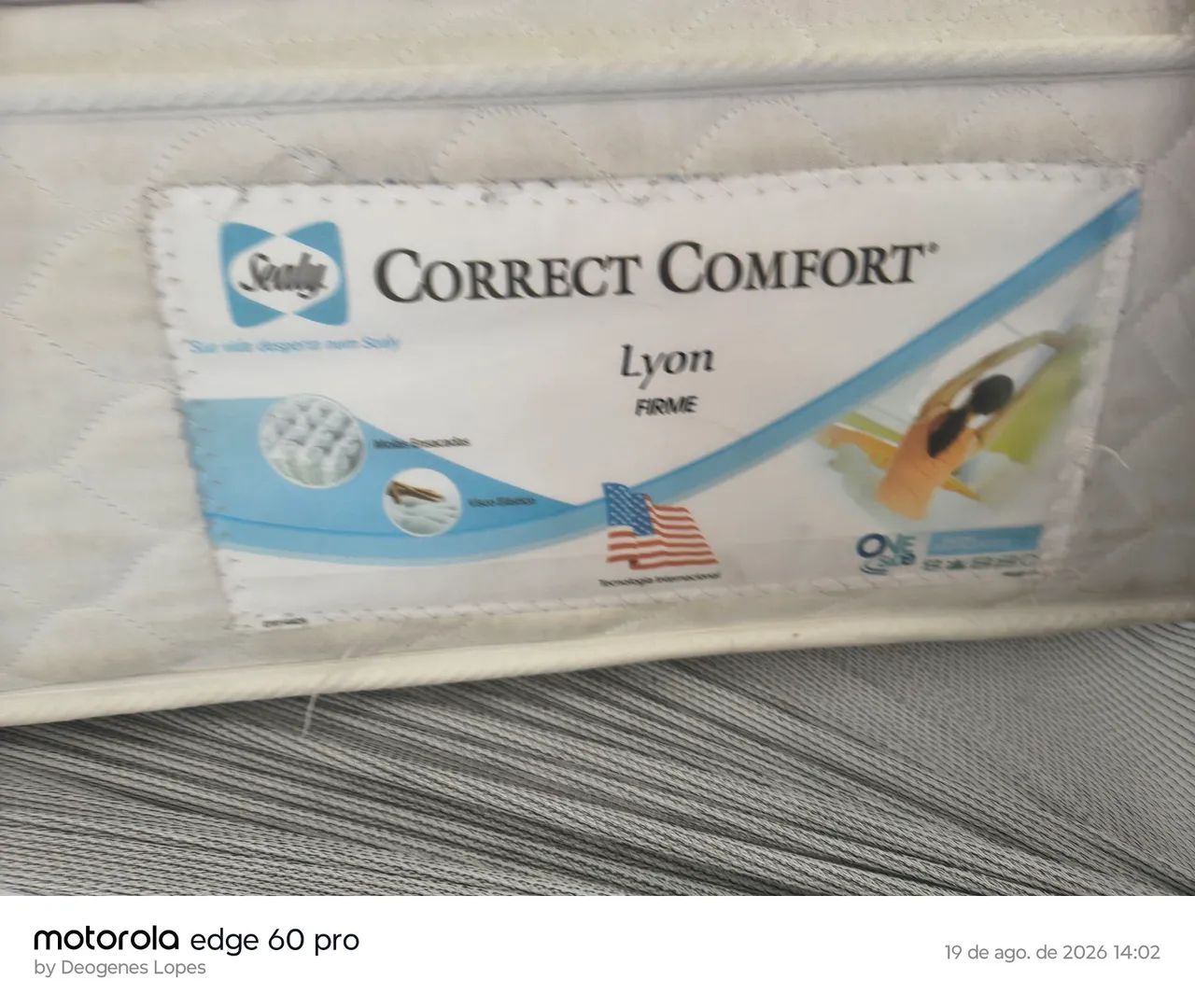 Cama box queen Sealy