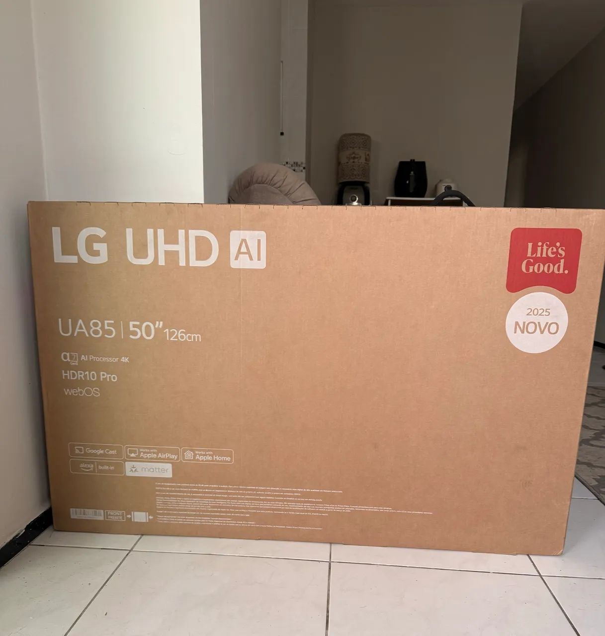 Smart TV LG 50 Polegadas 4K - NOVA - Preço Abaixo do Mercado