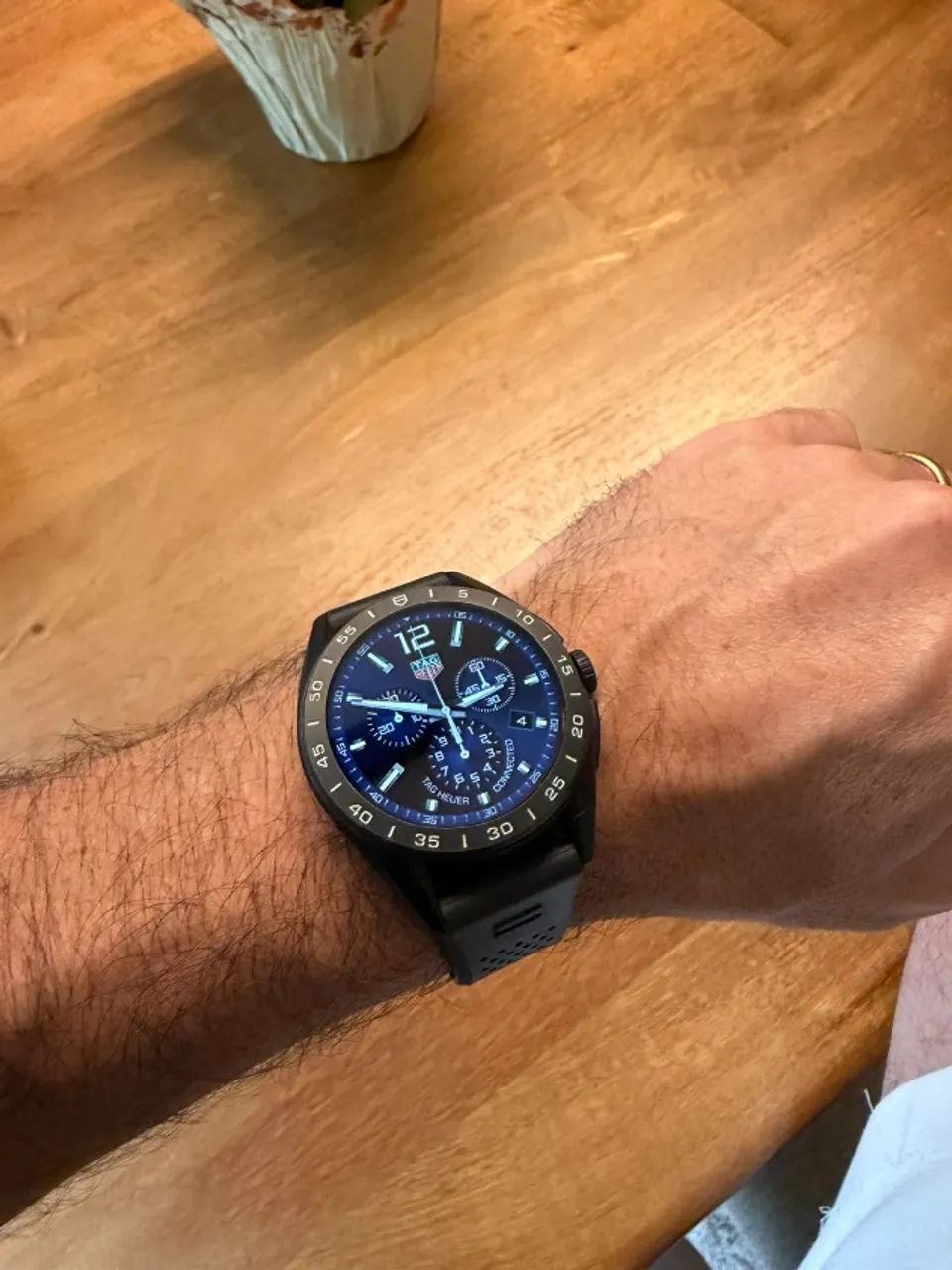 TAG Heuer Connected E4 45mm - Impecável - Foto 4