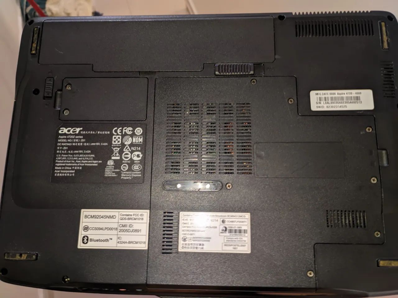 Notebook Acer Aspire 4720Z séries - Foto 2