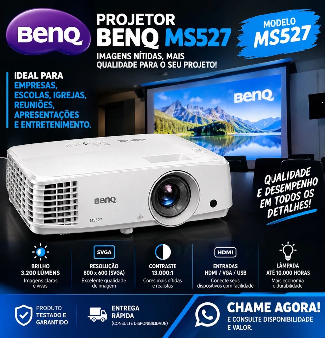 Projetor benq