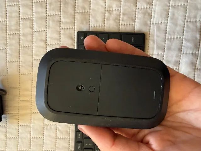 Teclado e Mouse Designer Sem Fio Bluetooth Preto Microsoft - 7N900005 - Foto 4
