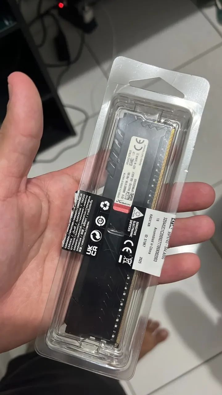 2 Memoria Ram DDR4 8gb 16gb HyperX - Foto 2