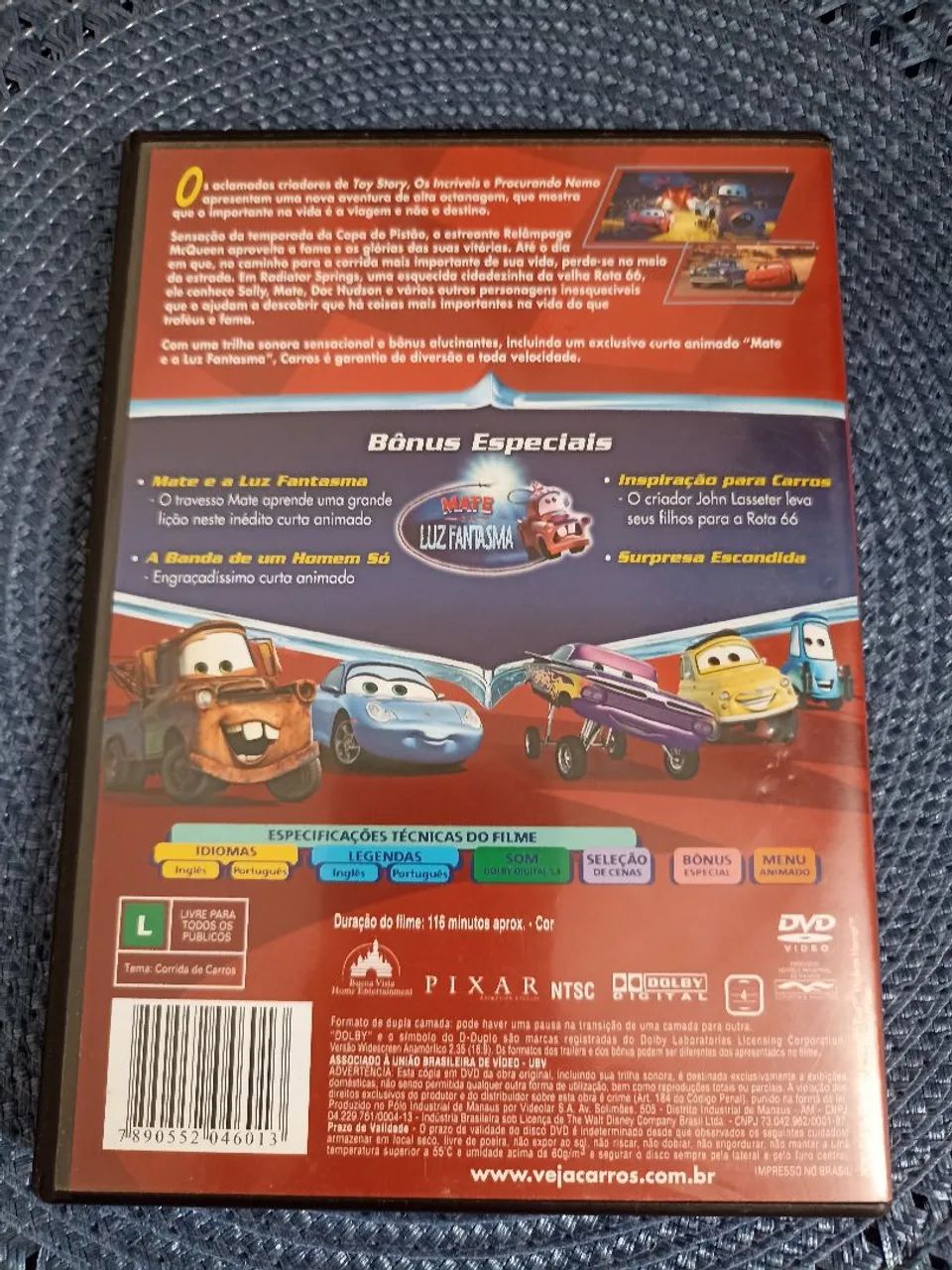 Dvd carros original  - Foto 3
