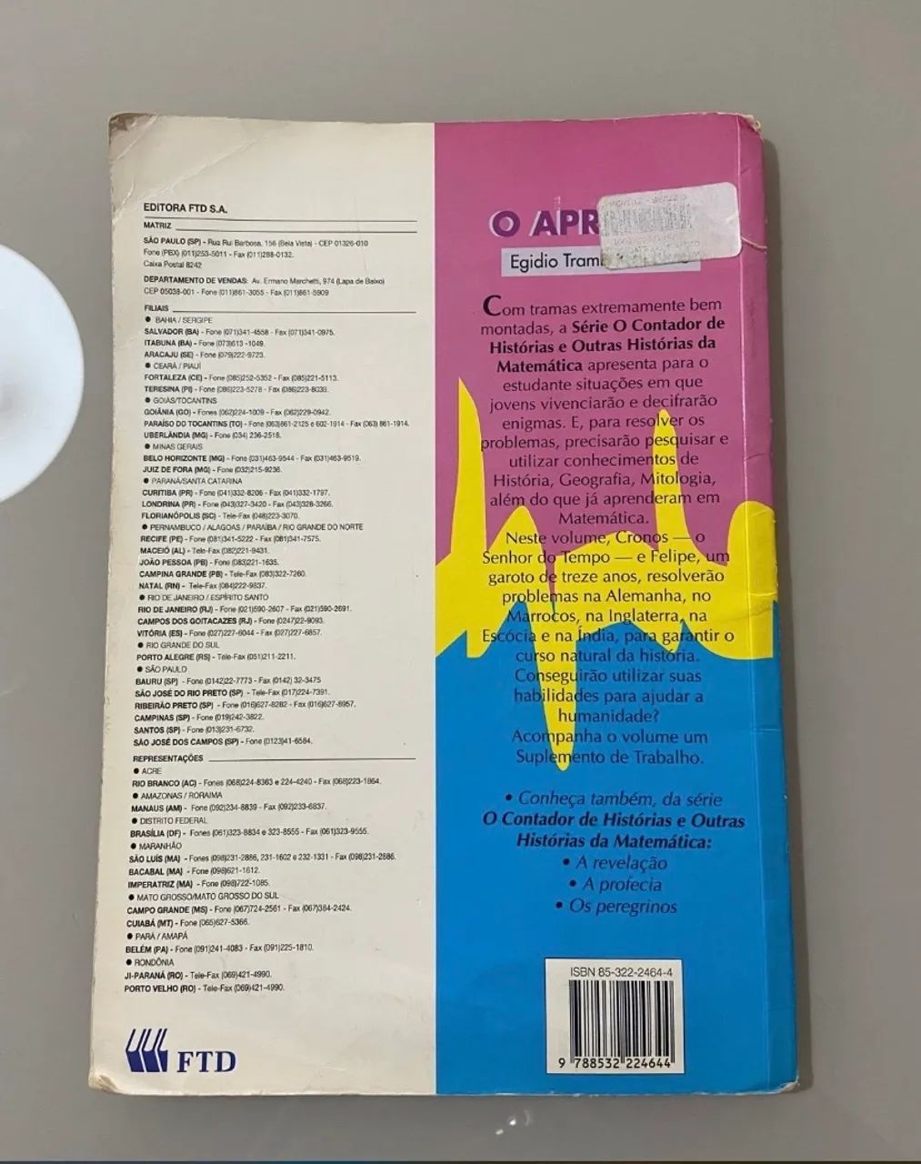 Livro O Aprendiz  - Foto 2