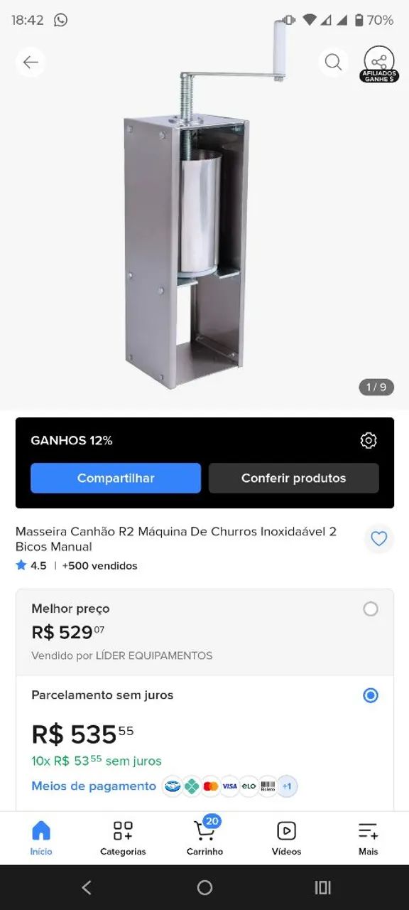Vendo masseira de churros  - Foto 3