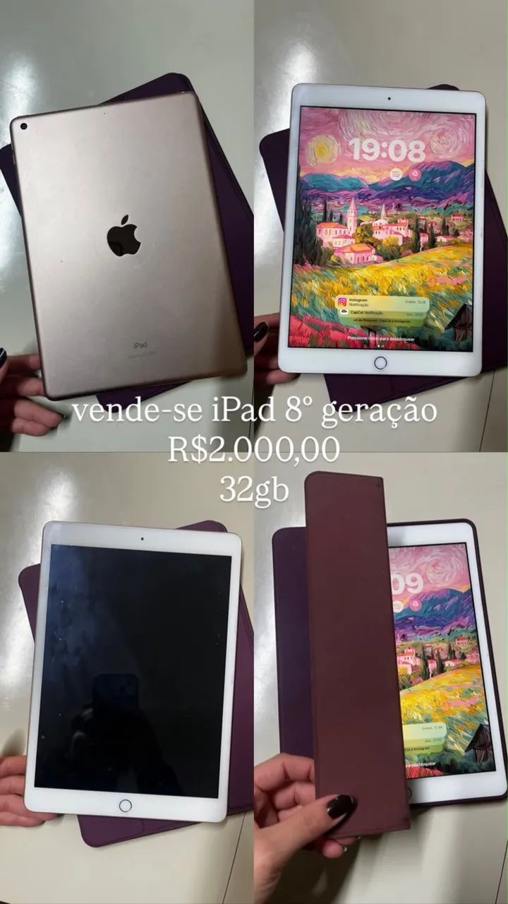 ? iPad 8ª Geração 32GB + Kit Completo - Foto 5