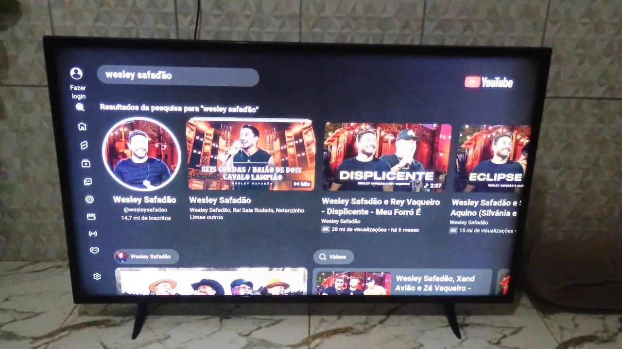 Tv Samsung 50 polegadas smart 4k Alexa comando de voz Bluetooth completa  - Foto 5
