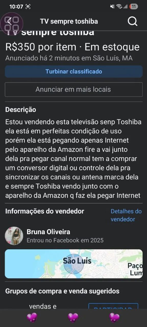 Tv sempre toshiba - Foto 2