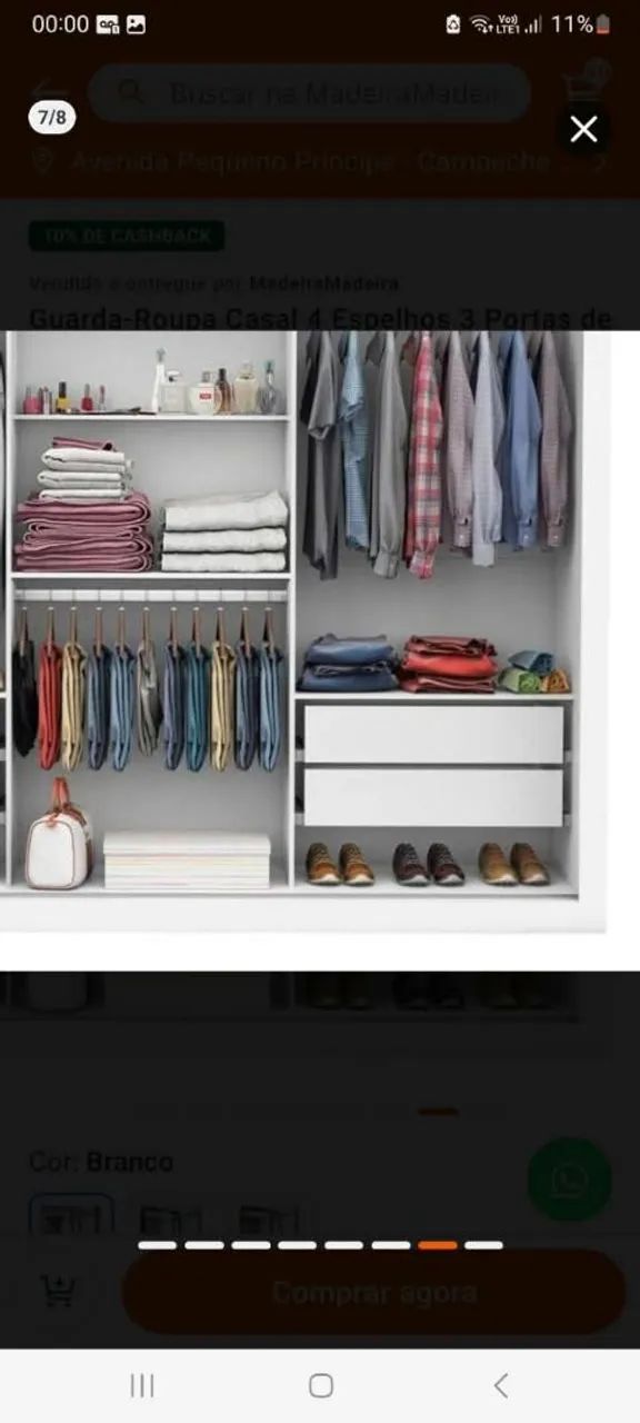 Guarda Roupa nova na caixa  - Foto 3