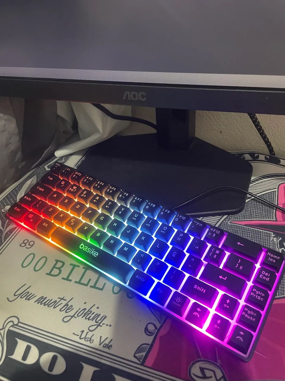 Teclado gamer 60%, mecânico  - Foto 2