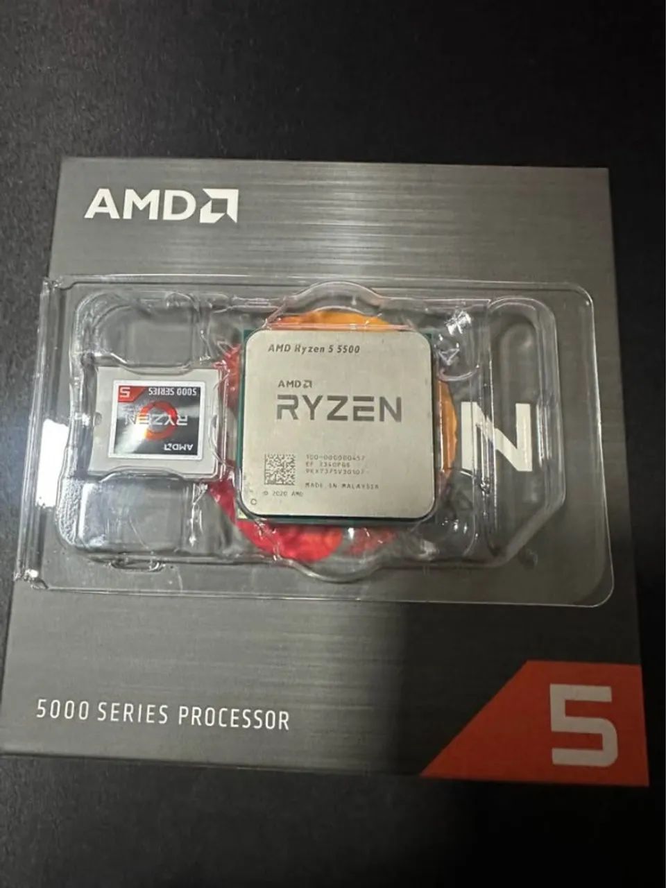 Processador AMD Ryzen 5 5500 AM4 - 6 Núcleos / 12 Threads - Excelente Estado