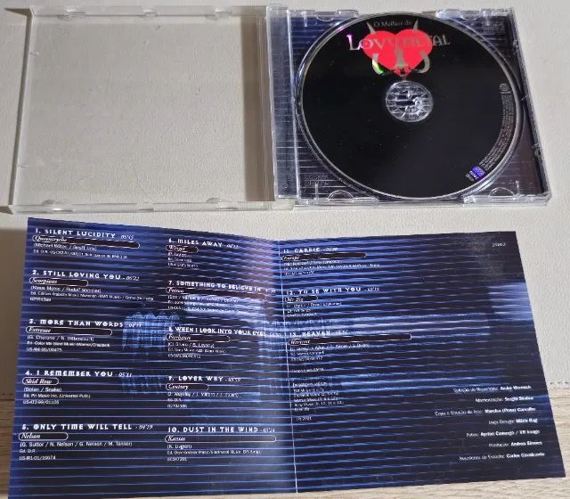 CD - LOVY METAL (SEM RISCOS, COM ENCARTE, EXCLENTES CONDIÇÕES) - Foto 4