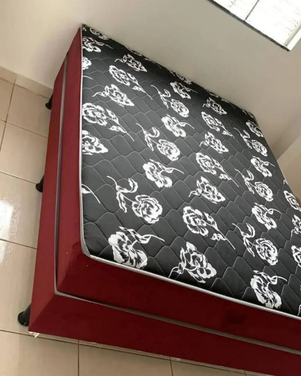 Cama box casal conjugada 