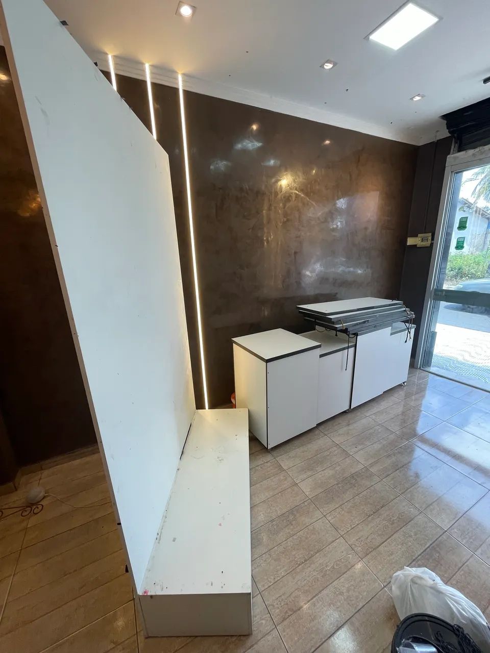 Prateleira painel de bancada - Foto 5