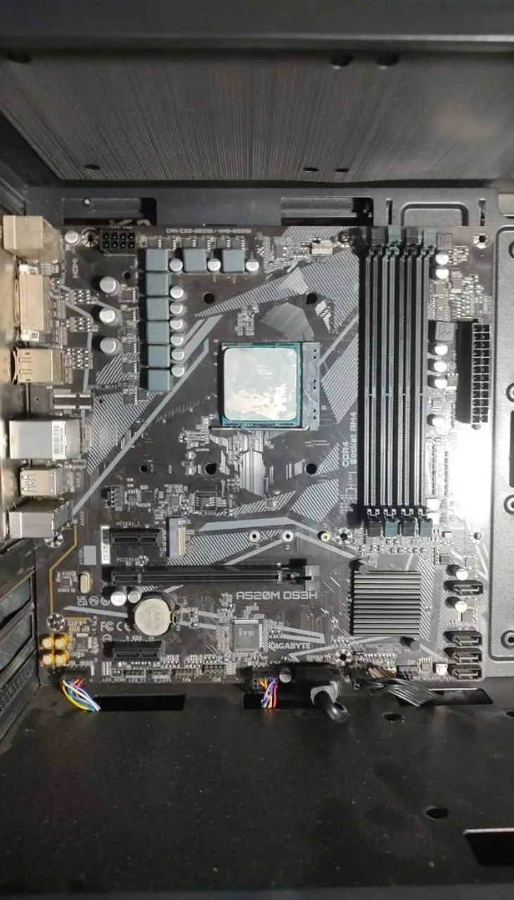 Placa Amd A520-DSH3 Am4 - Foto 2