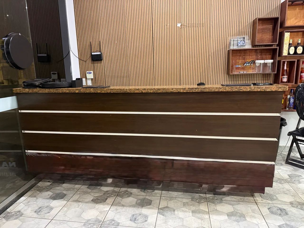 Balcão comercial 