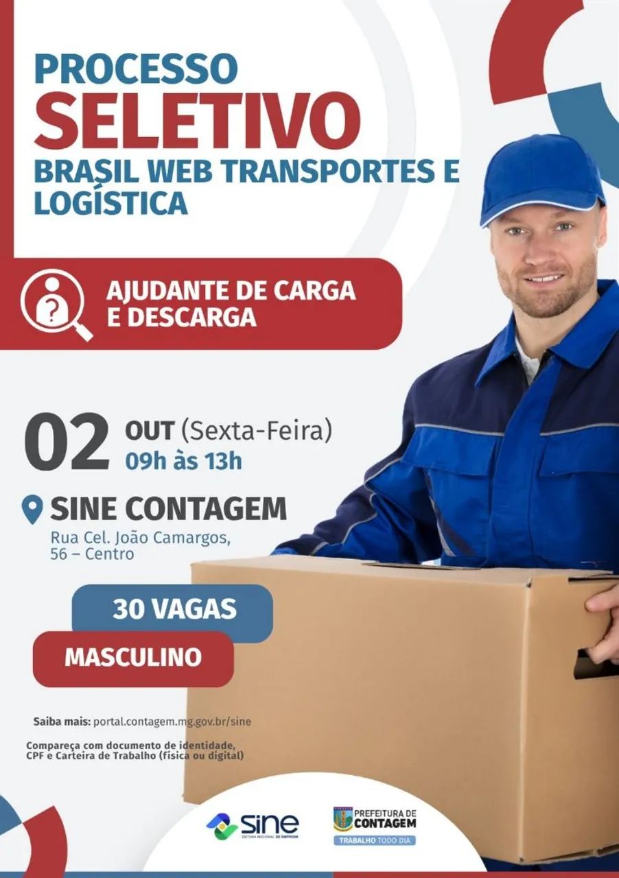 Oportunidade de emprego 