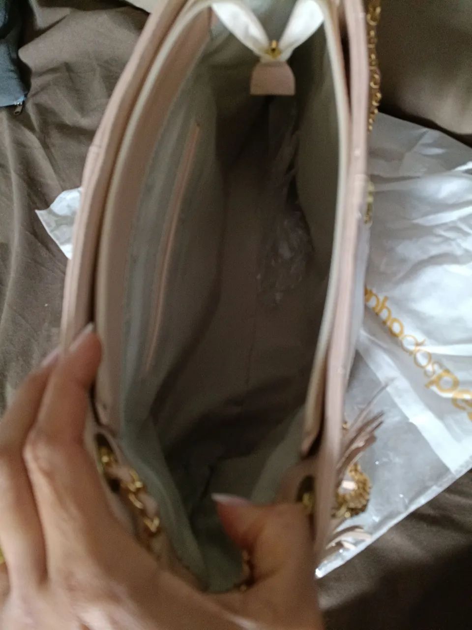 Bolsa em couro - Foto 2