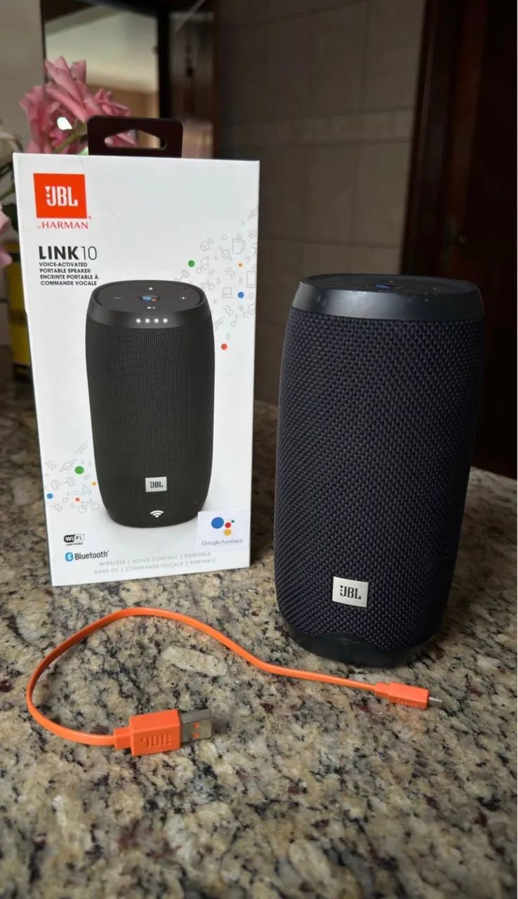 Caixa de Som Inteligente JBL Link 10 