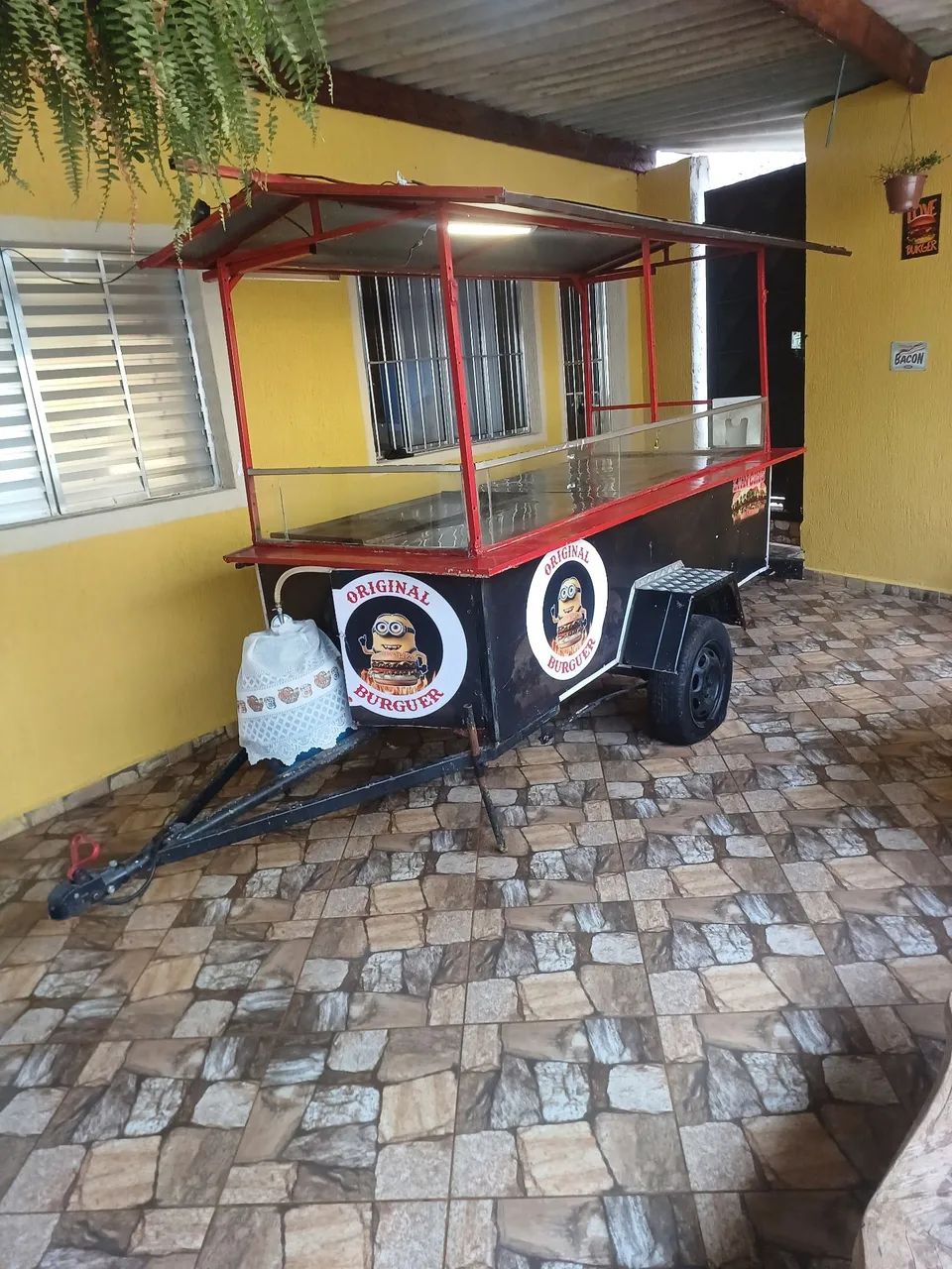 Carrinho para lanches 