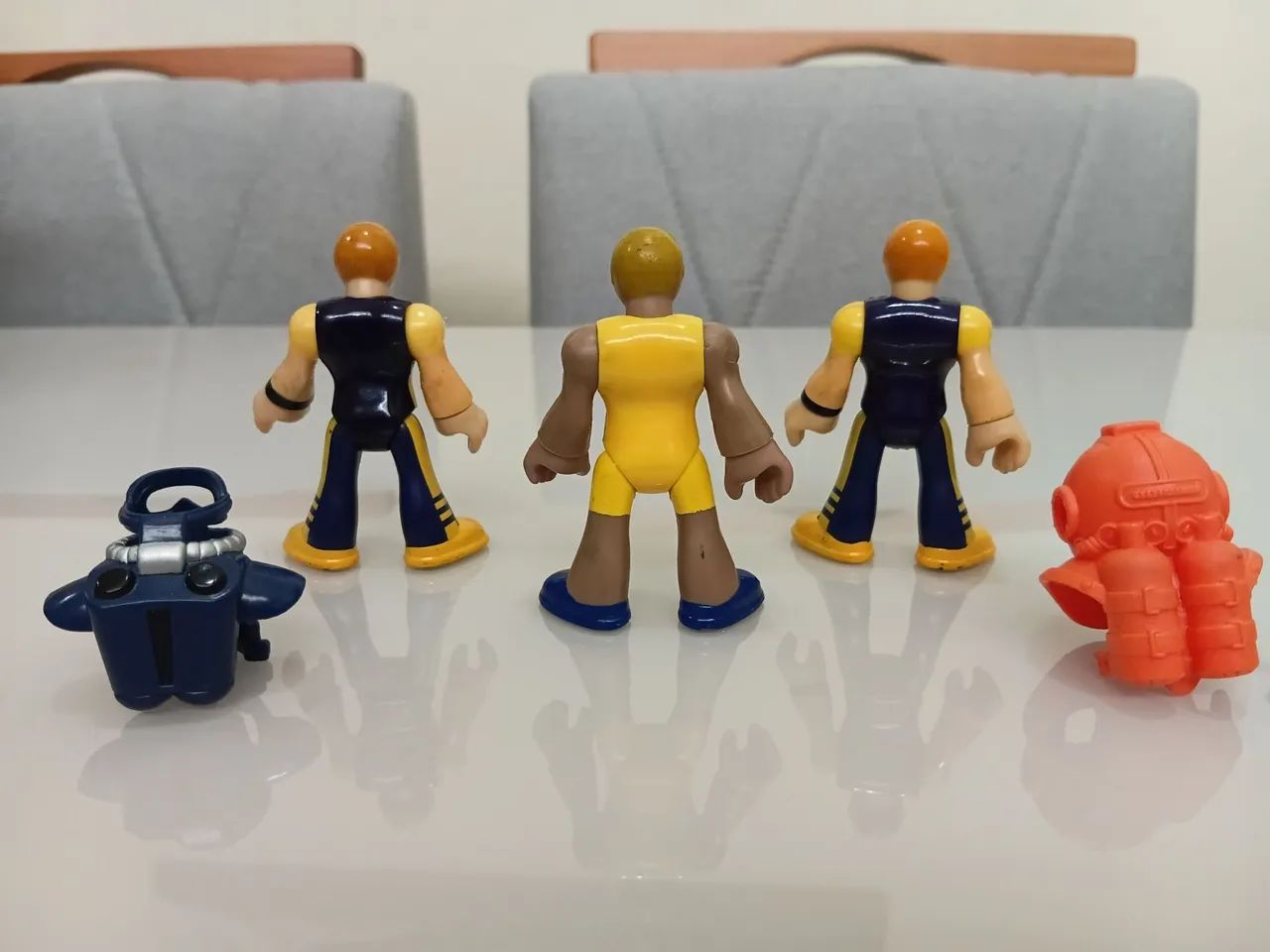 Lote de bonecos mergulhadores imaginext  - Foto 4