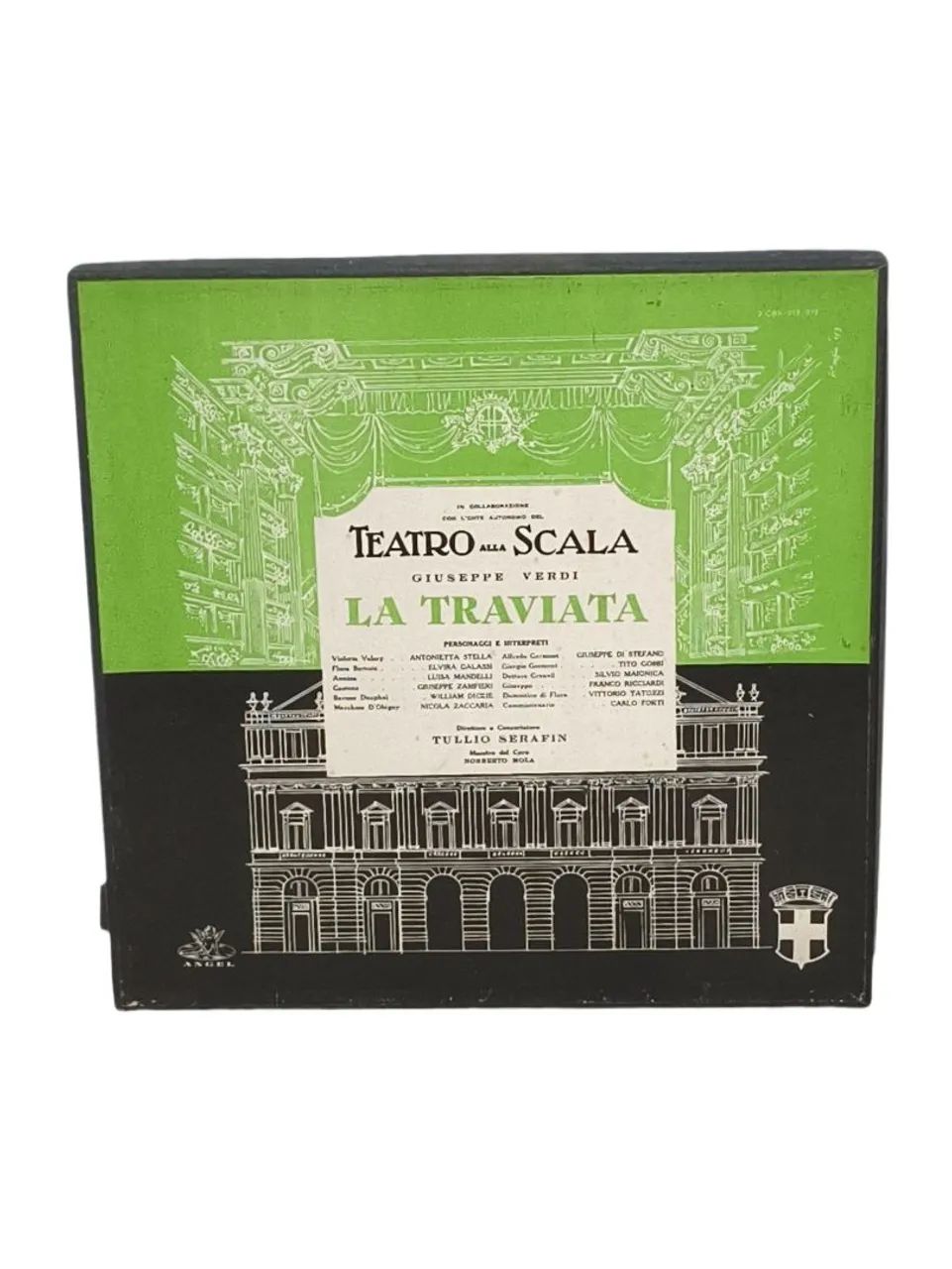 LP Disco Box - Giuseppe Verdi / La Traviata - Teatro Alla Scala (Usado)