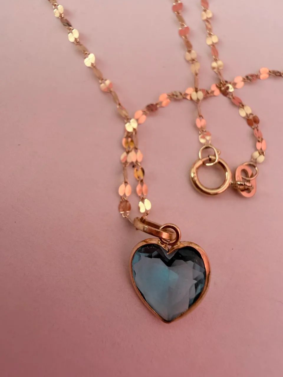 Colar ouro 18k com pingente  - Foto 3