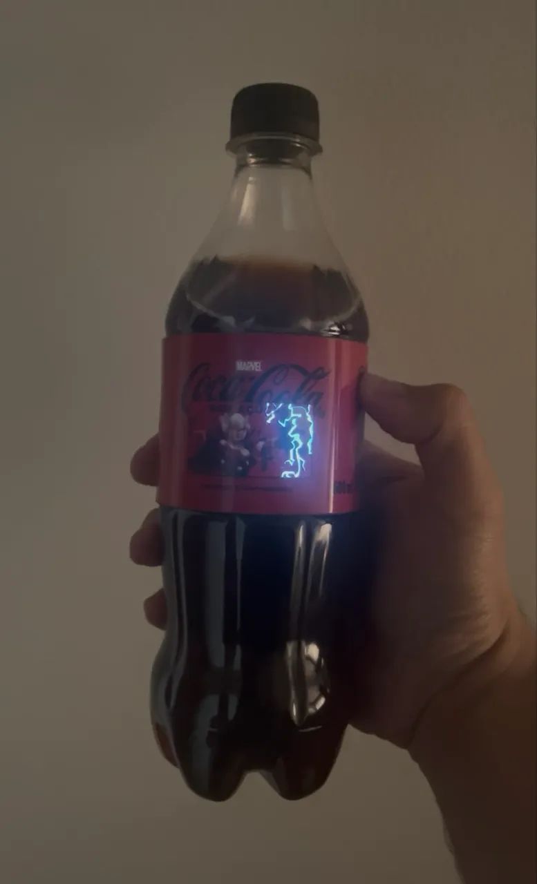 Coca-cola do Thor (led funcionando)