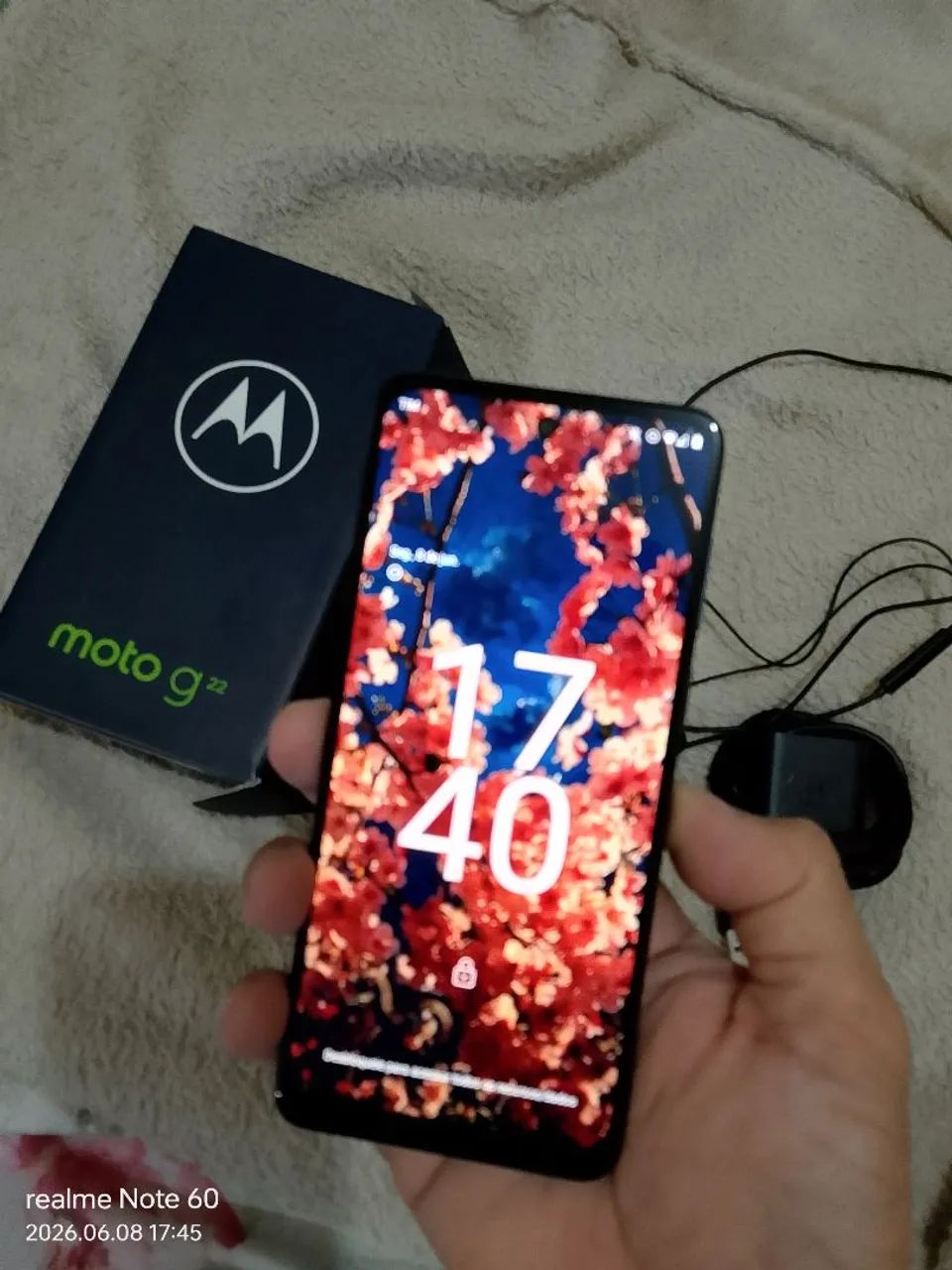 Motorola G22 dual chip particular 128GB