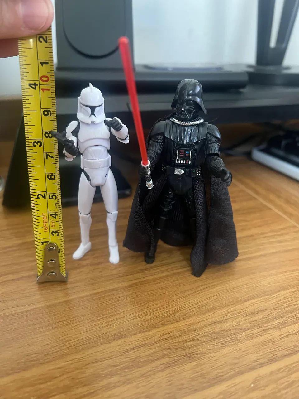 Darth vader + storm Action figure 10cm articulados  - Foto 4