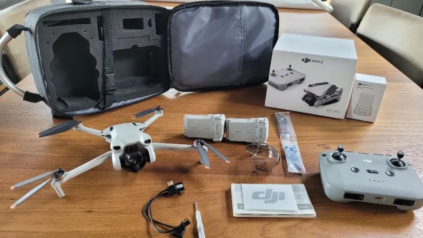 Drone DJI Mini 3 - Super Novo - duas baterias
