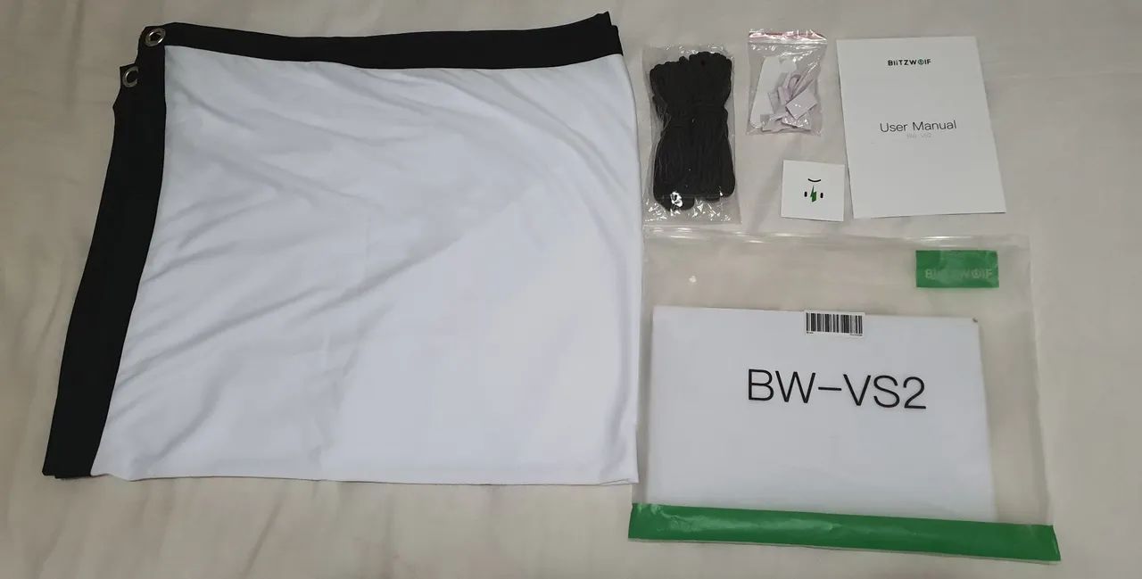 Tela projecao 80 polegadas Blitzwolf BW-VS2 - Foto 2