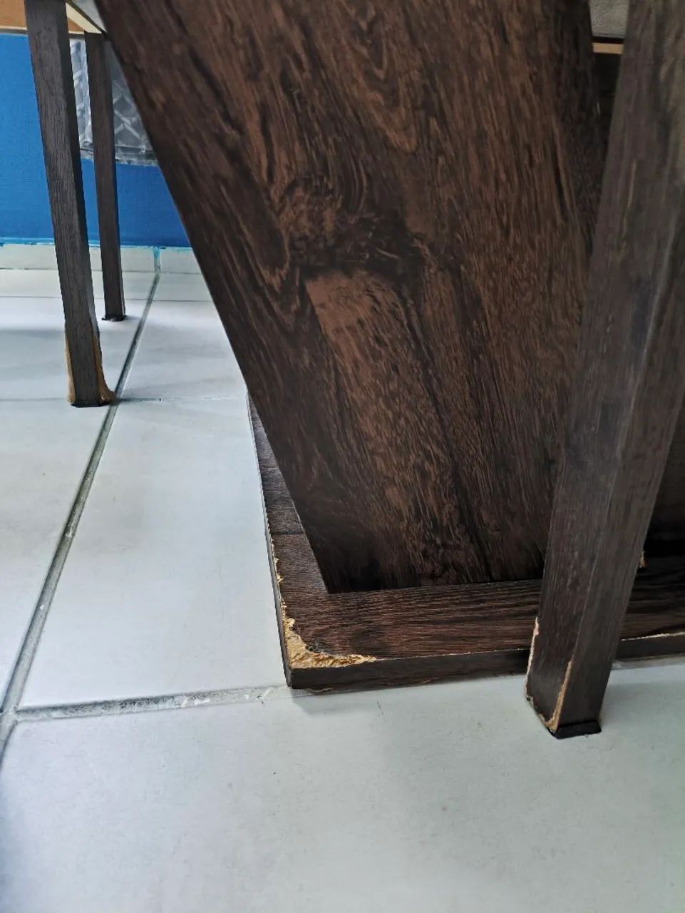 MESA TAMPO VIDRO 6 CADEIRAS  - Foto 4