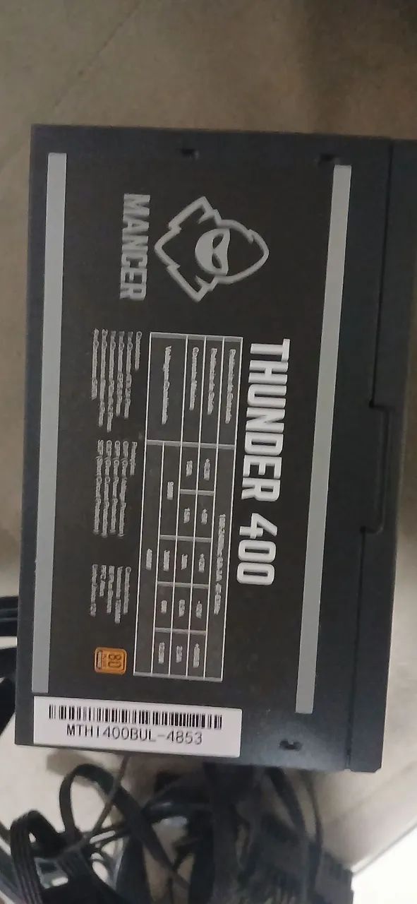 Fonte mancer Thunder 400w - Foto 3