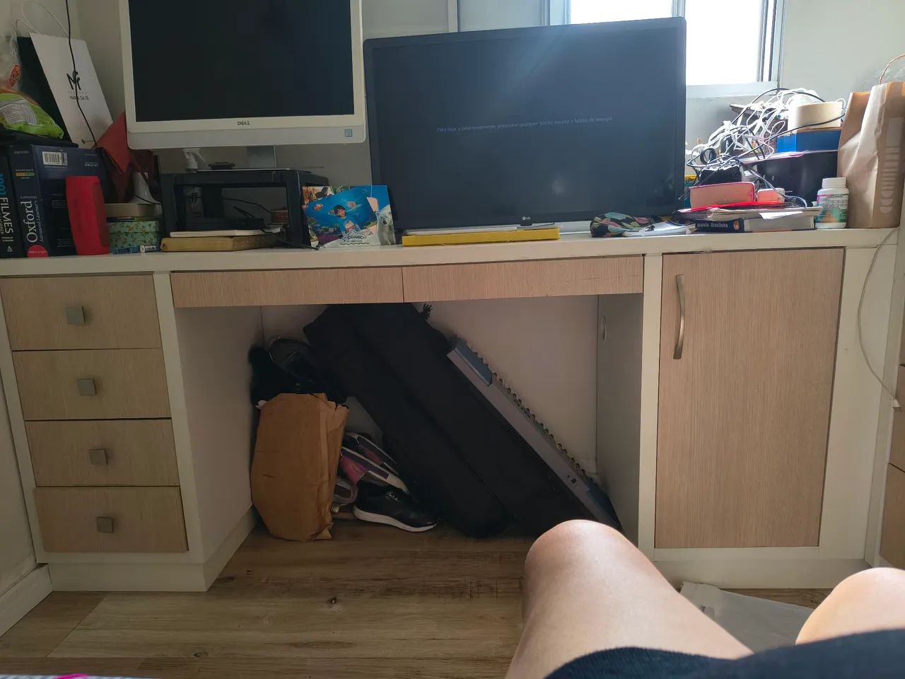 Conjunto guarda roupa com bancada de  - Foto 4