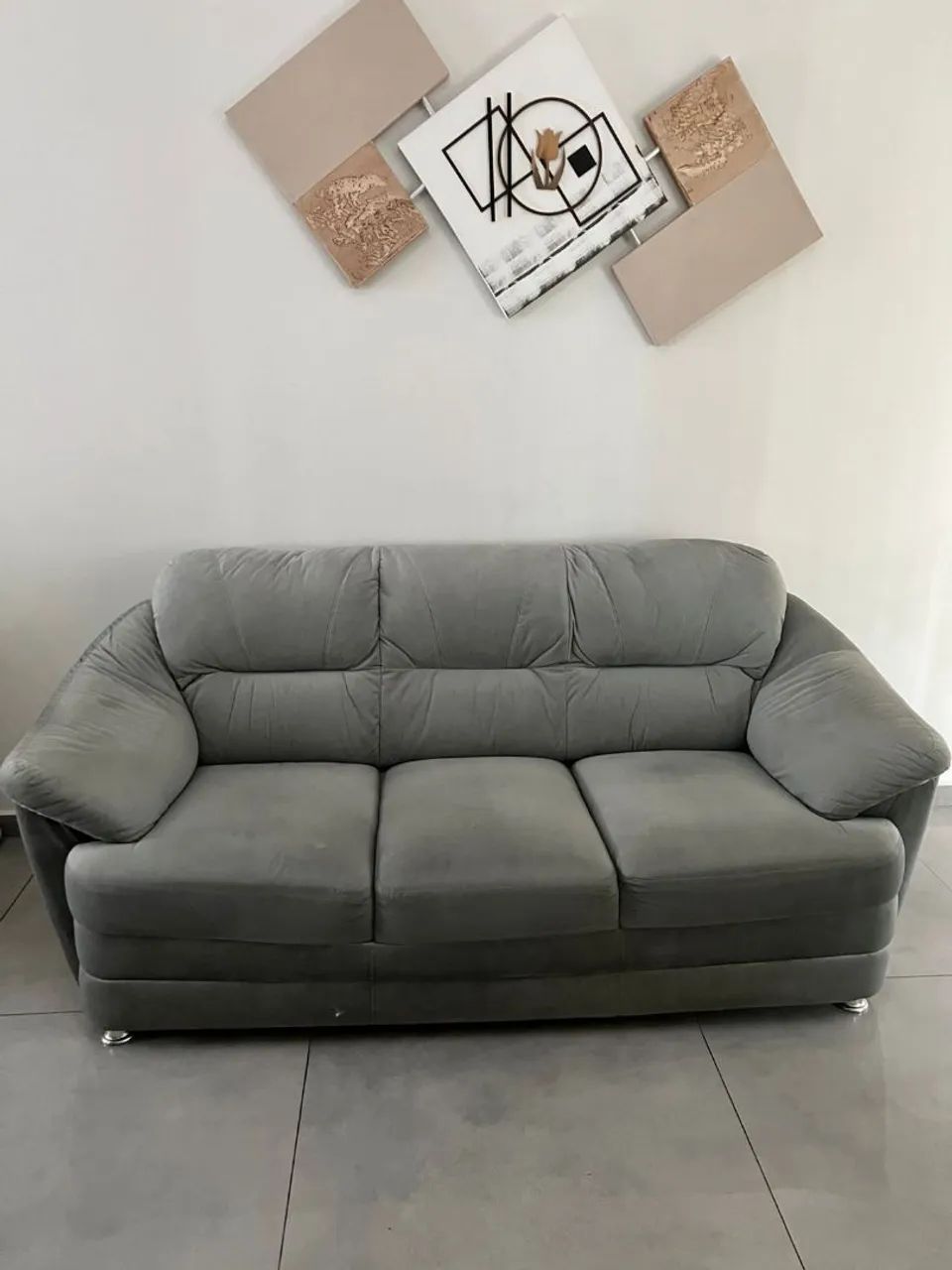 Vendo sofá de dois e três lugares - Foto 2