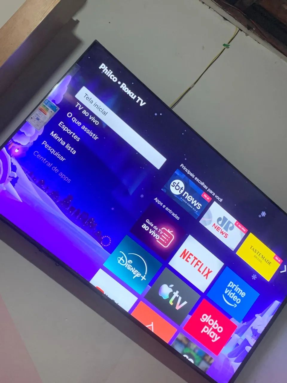 Vendo televisão Philco de 58 polegadas smart  - Foto 3