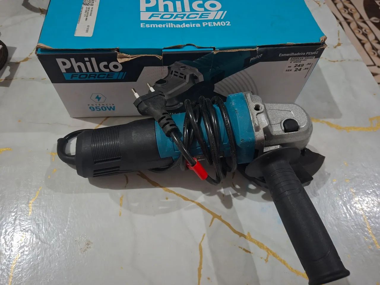 Esmerillhadeira Pem02 <br>Potência 950W<br>Potência 950W 1