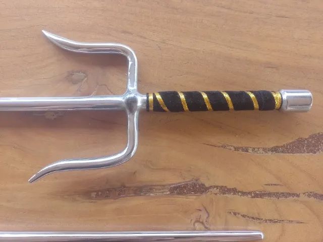 Adaga Sai ninja para artes marciais - Foto 4