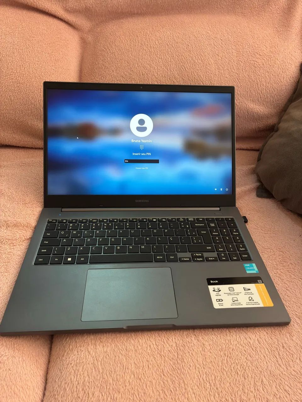 ? Notebook Samsung Book NP550XDA ? Pouquíssimo usado - Foto 3