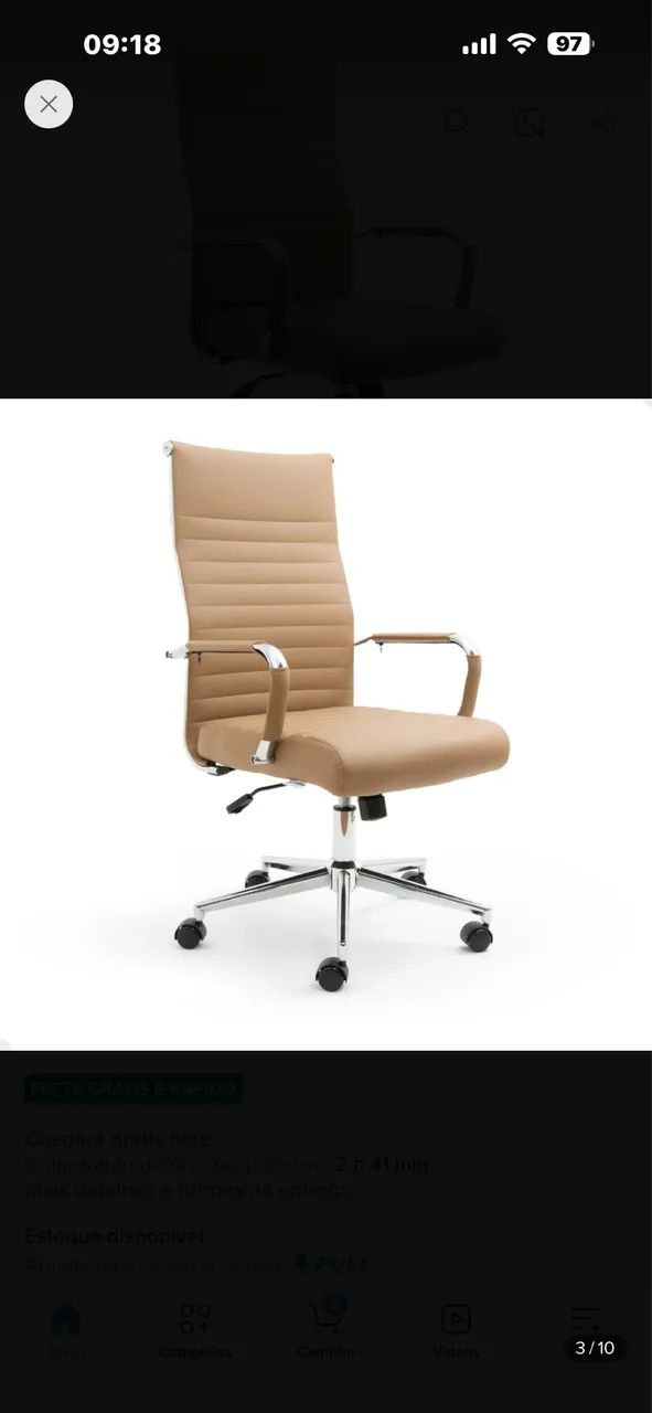 Cadeira ergonômica  - Foto 4