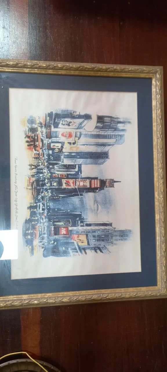 Quadro Times square New York antigo  - Foto 2