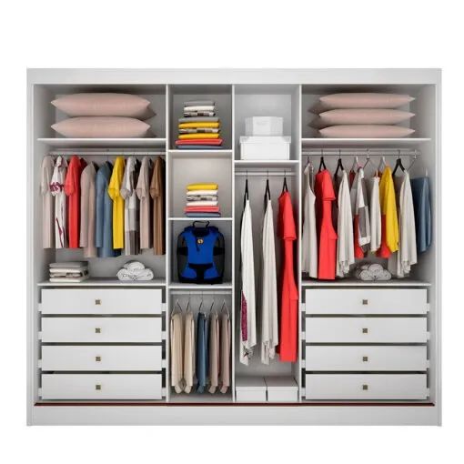 Guarda-Roupa Diamond Plus (1 porta espelhada) 2,412 - Foto 4