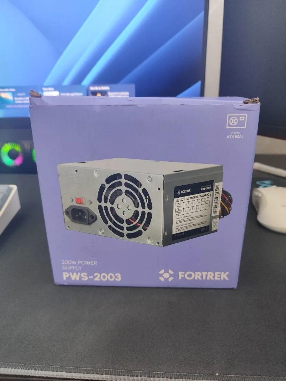 Fonte ATX 200w fortrek